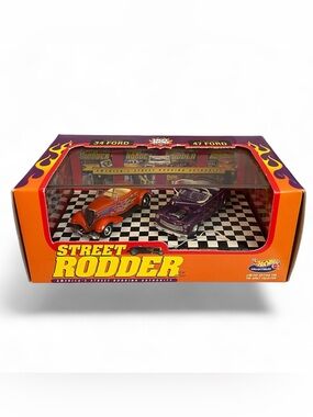 Hot Wheels Street Rodder 1st Run 1934 Ford & 1947 Ford Limited Edition Box Set